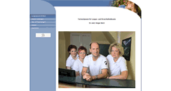 Desktop Screenshot of lungenarzt-beck.de